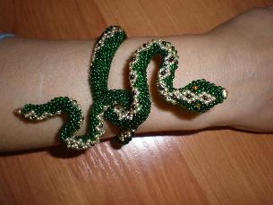 snake beads